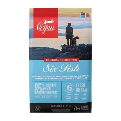 ORIJEN Six Fish Grain-Free Dry Dog Food