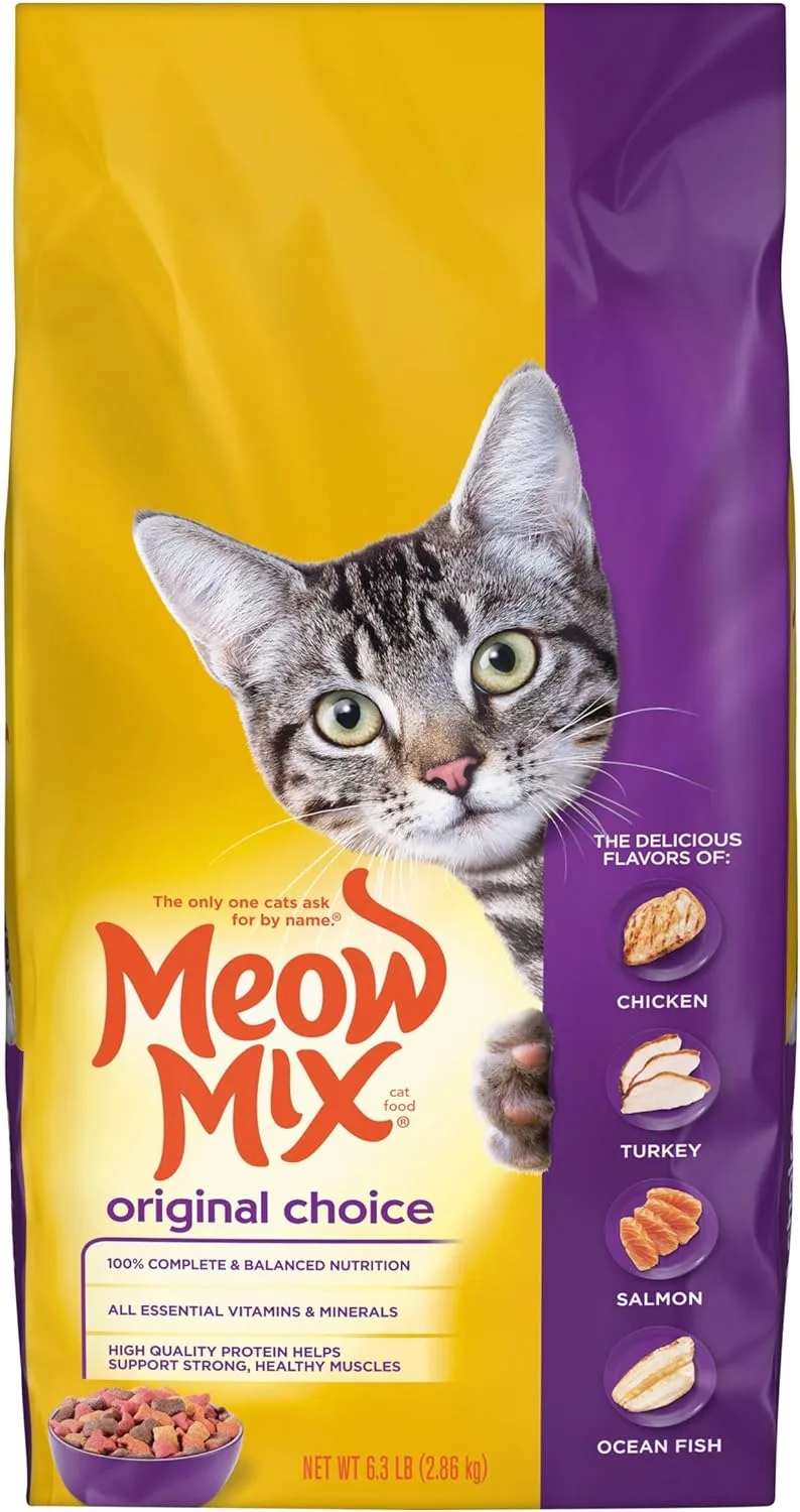 Meow mix original choice dry cat food