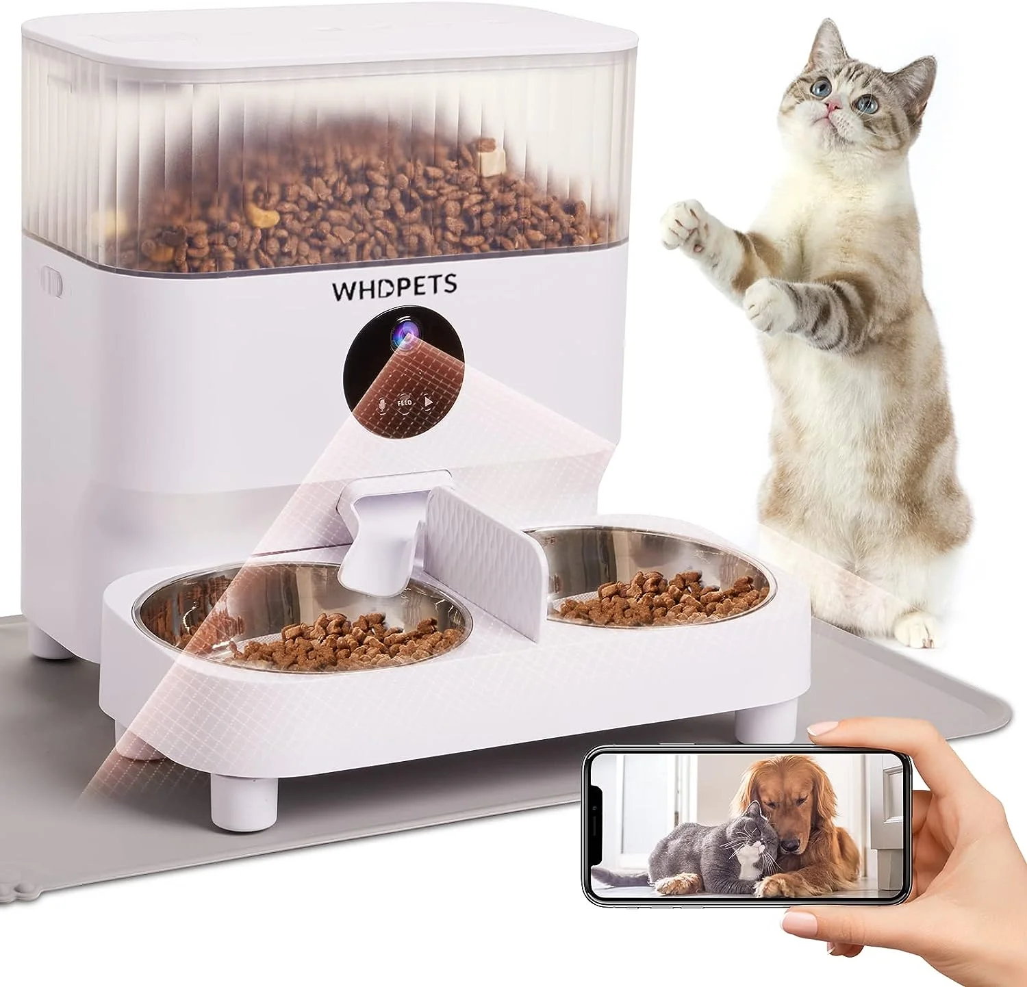Automatic Cat Feeders: Elevating Pet Care with WHDPETS Innovation