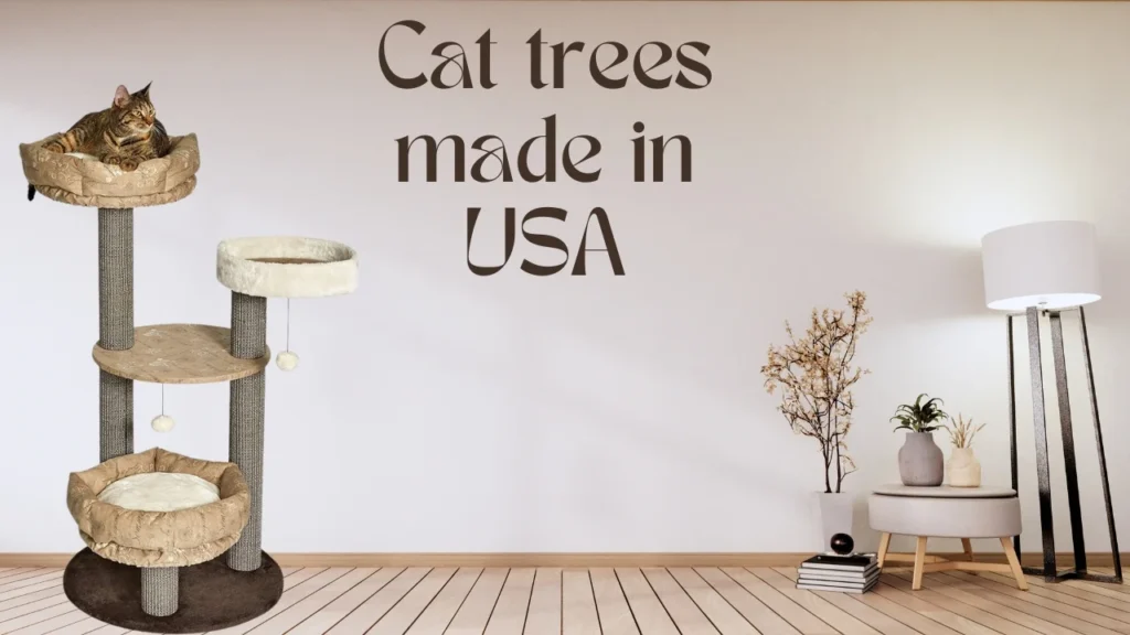 Cat trees made in USA