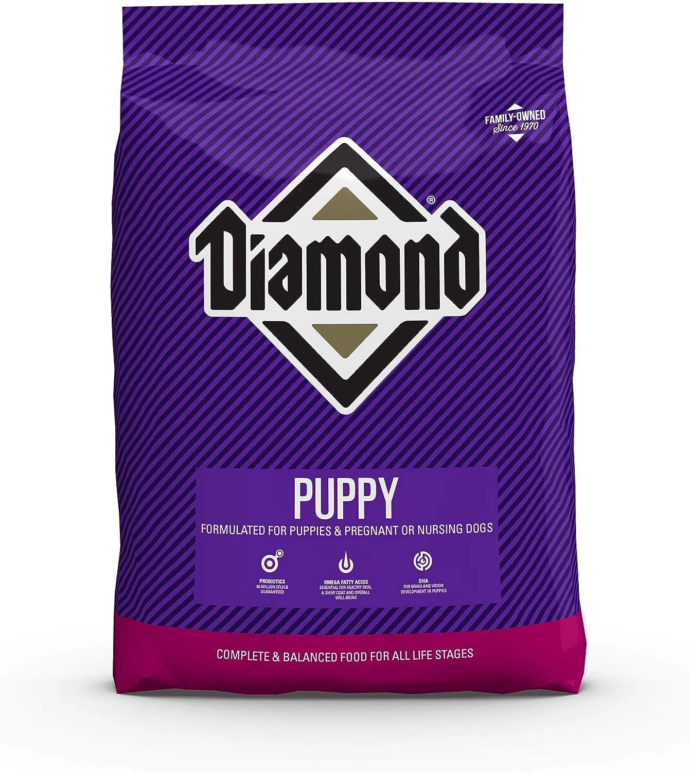 Diamond Premium Recipe Complete And Balanced Dry Dog Food For Growing Puppies, 40Lb