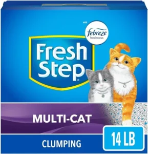 Fresh Step Clumping Cat Litter with Febreze