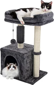 Hapineko Small Cat Tree Tower