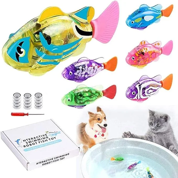 LAVIZO Interactive Robot Fish Toys