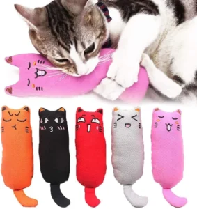 Legendog 5Pcs Bite Resistant Catnip Toy for Cats