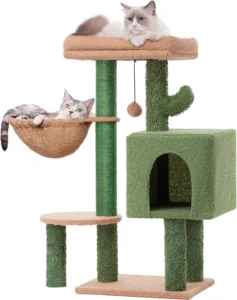 MeowSir Cactus Cat Tree: A Whimsical Haven for Feline Play and Rest