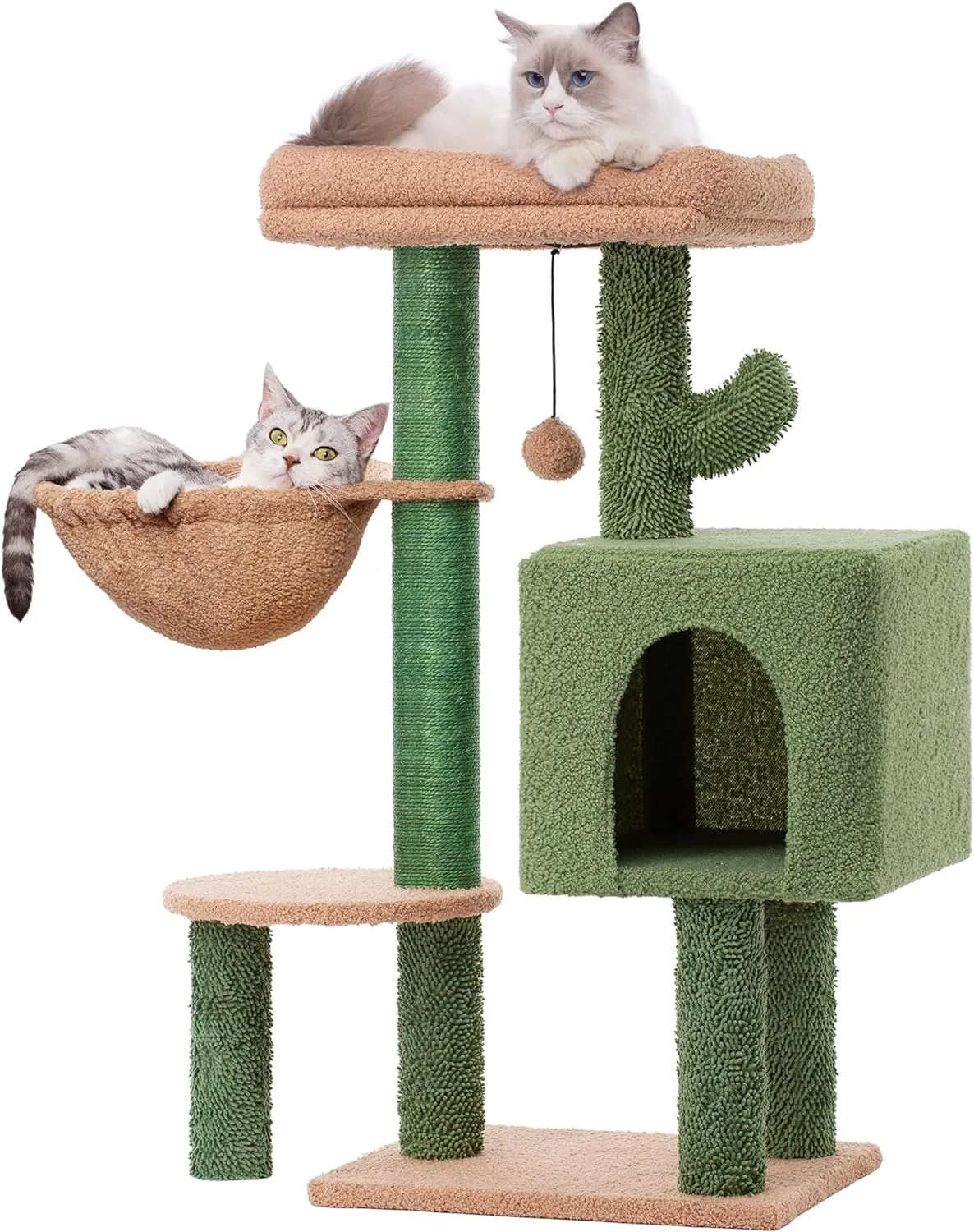 MeowSir Cactus Cat Tree: A Whimsical Haven for Feline Play and Rest