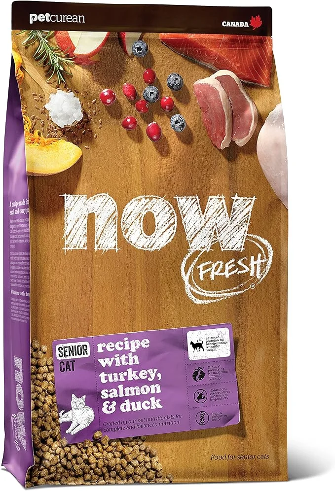 Now fresh grain free cat food