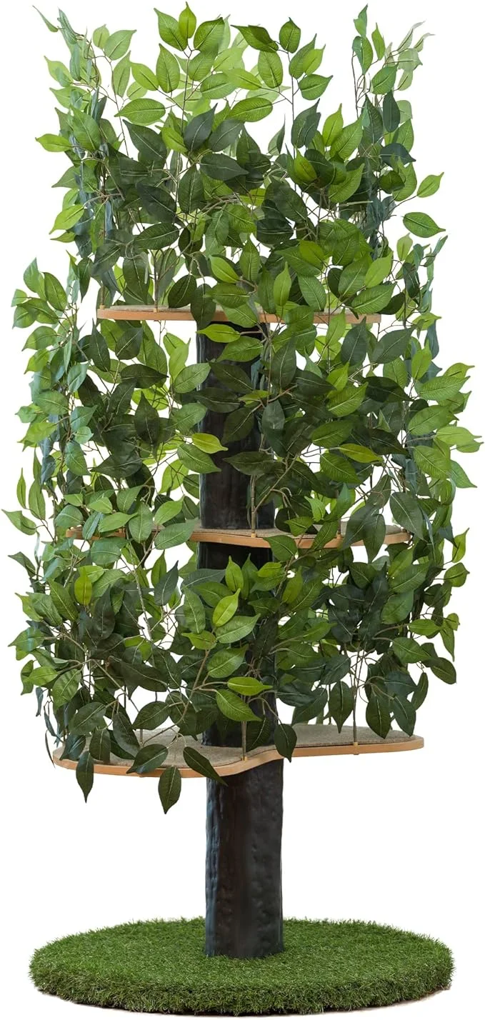 On2 Pets Cat Tree with Leaves