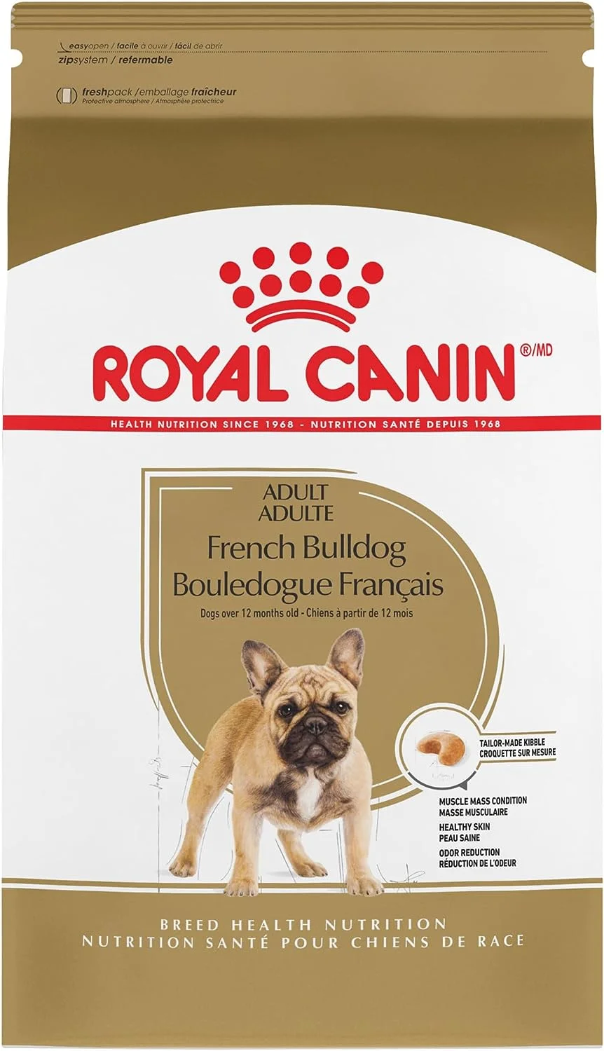 Royal Canin French Bulldog Adult Breed Specific Dry Dog Food, 17 lb. bag