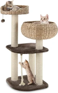 Tangkula Modern Cat Tree