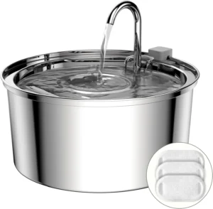 The Premier Stainless Steel Cat Water Fountain