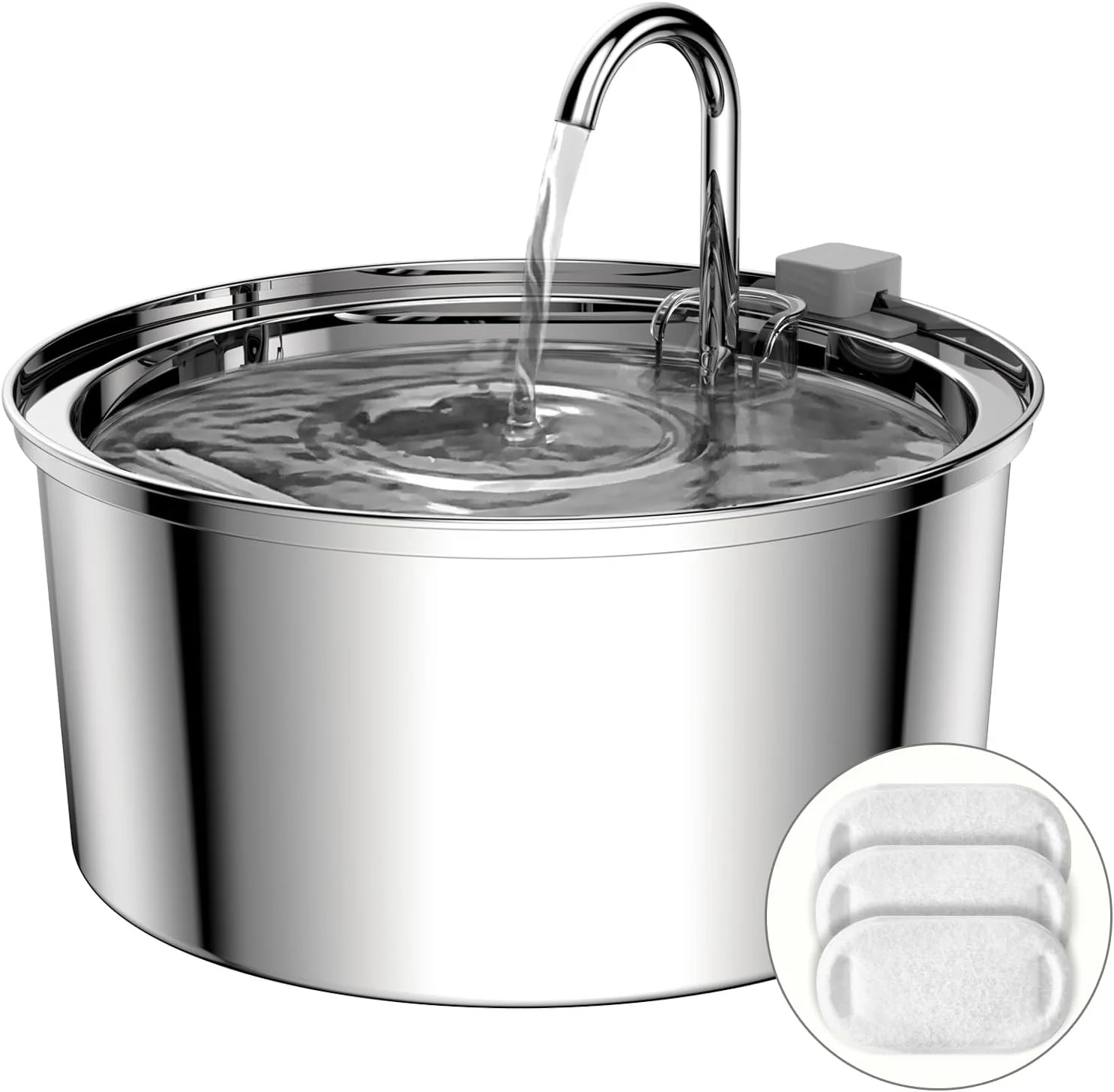 The Premier Stainless Steel Cat Water Fountain