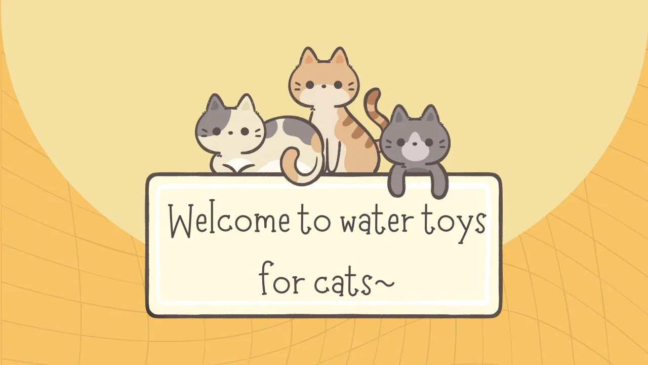 Water toys for cats