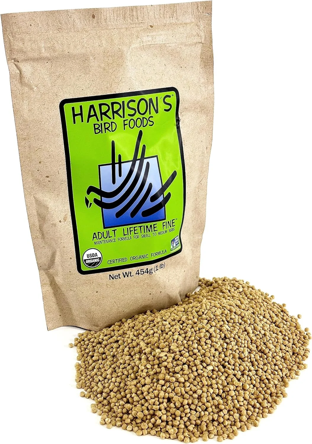 Nourishing Your Feathered Companion: Exploring Harrison's Bird Foods Adult Lifetime Fine 1lb Certified