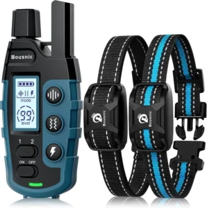 Bousnic Dog Shock Collar 2 Dogs (5-120Lbs): The Ultimate Training Solution