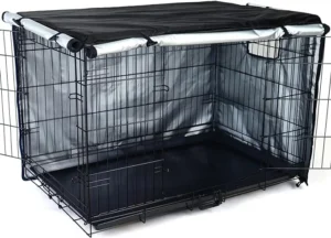 Durable Dog Crate Cover-Double Door