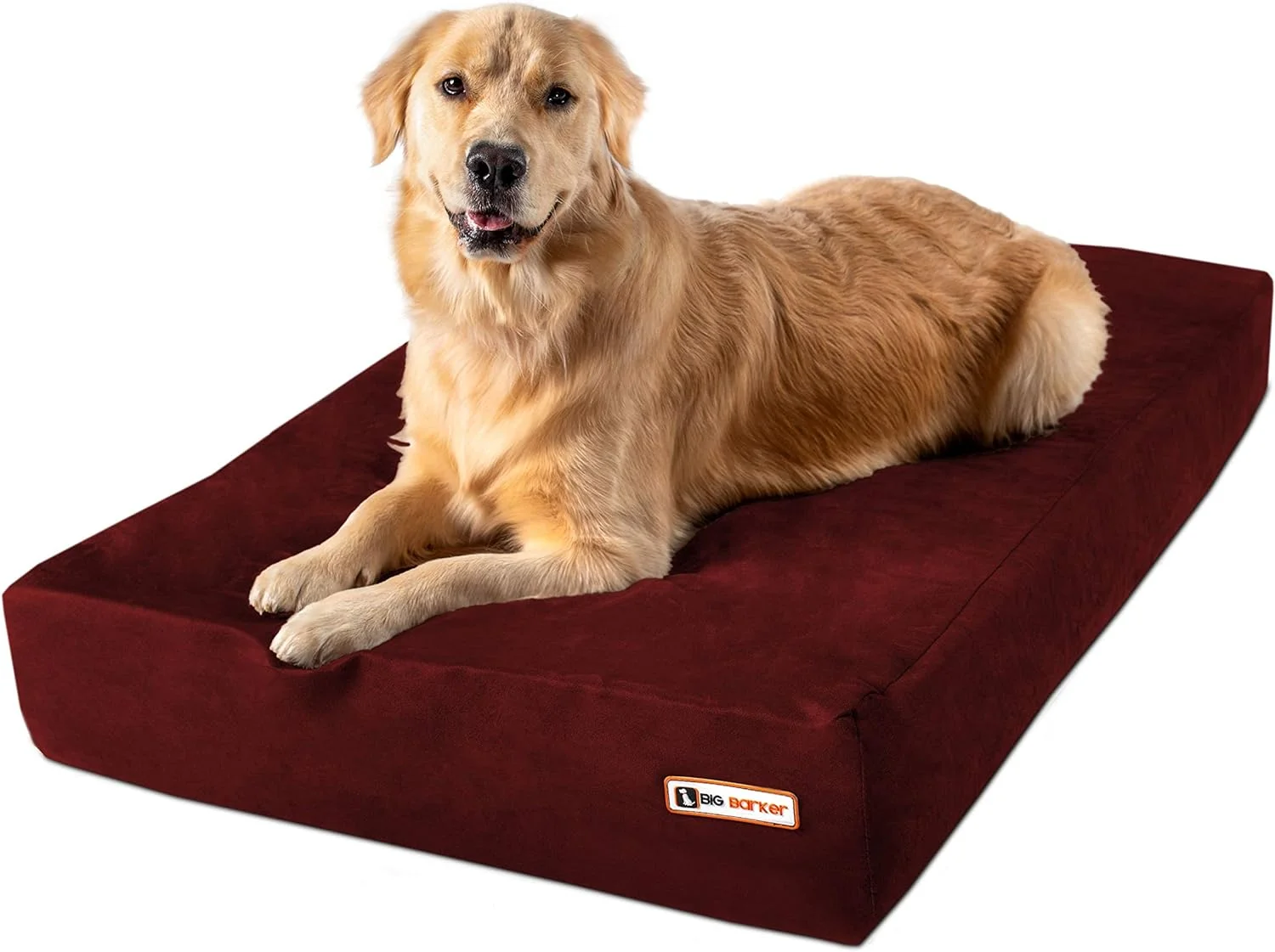 Enhance Your Dog's Comfort with the Big Barker Sleek Orthopedic Dog Bed