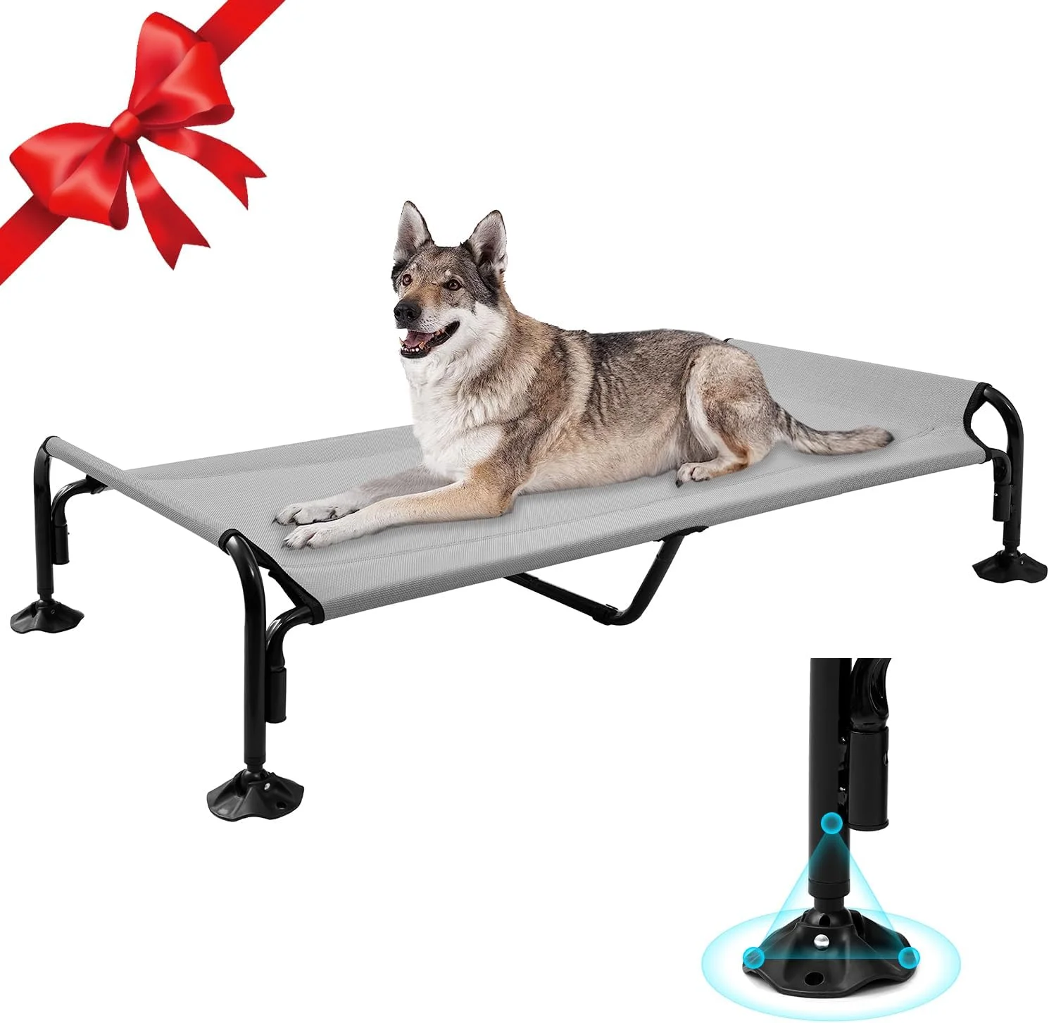 Introducing Beds for Outside Dogs: Extra Large Elevated Dog Bed Chew Proof, Cooling Outdoor Dog Bed