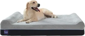 Laifug Orthopedic Memory Foam Extra Large Dog Bed Pillow