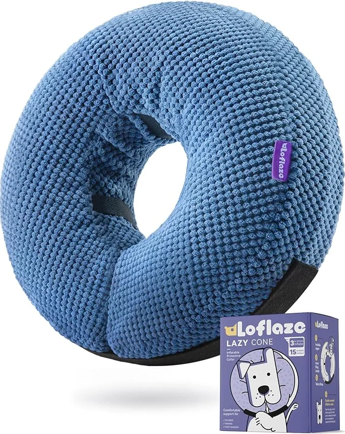 Loflaze Inflatable Dog Cone Collar