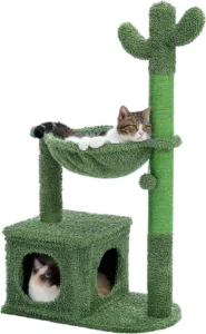 MUTTROS Cactus Cat Tree 40" Cat Tower: A Purrfect Paradise for Your Feline Friend