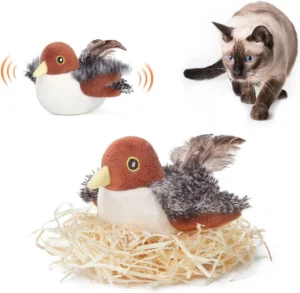 Potaroma Cat Toys Rechargeable Flapping Bird Sparrow: Elevating Feline Entertainment