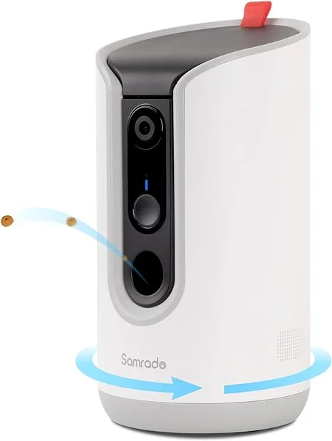 Samrado 2K Pet Camera with Phone App - 360°