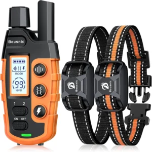 The Best Shock Collar for Small Dogs: Bousnic Dog Shock Collar 2 Dogs (5-120Lbs)