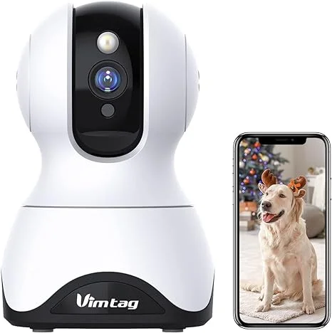 VIMTAG Pet Camera, 2.5K HD Pet Cam