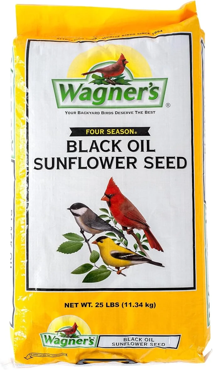 Wagner's 76027 Black Oil Sunflower Wild Bird Food