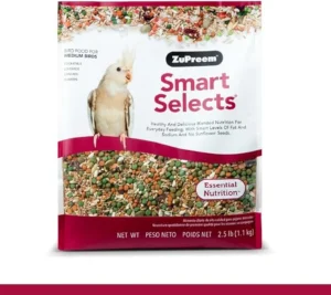 ZuPreem Smart Selects Bird Food for Medium Birds